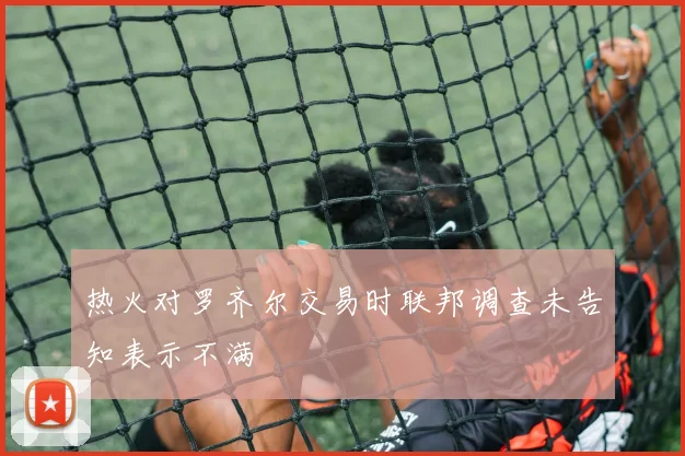 热火对罗齐尔交易时联邦调查未告知表示不满